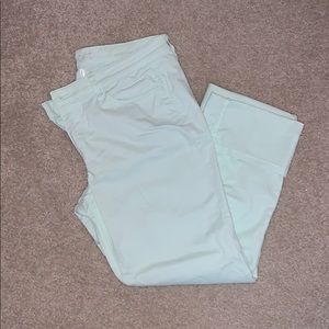 Loft Light Mint Green Crops